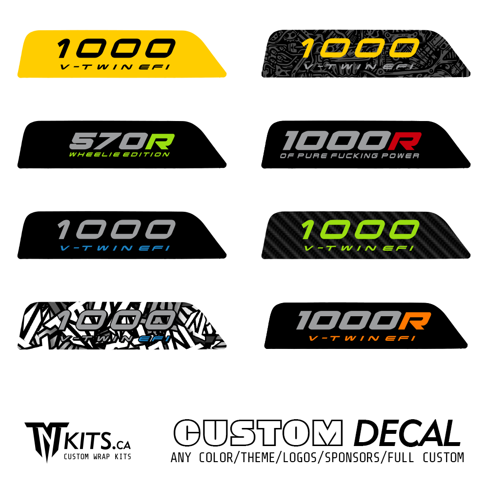CAN-AM Renegade or Outlander RH Engine Decal (x1)