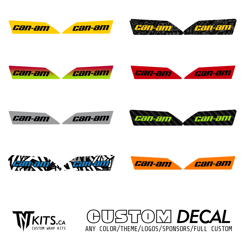 CAN-AM Outlander Factory Snorkel Decals (x2)