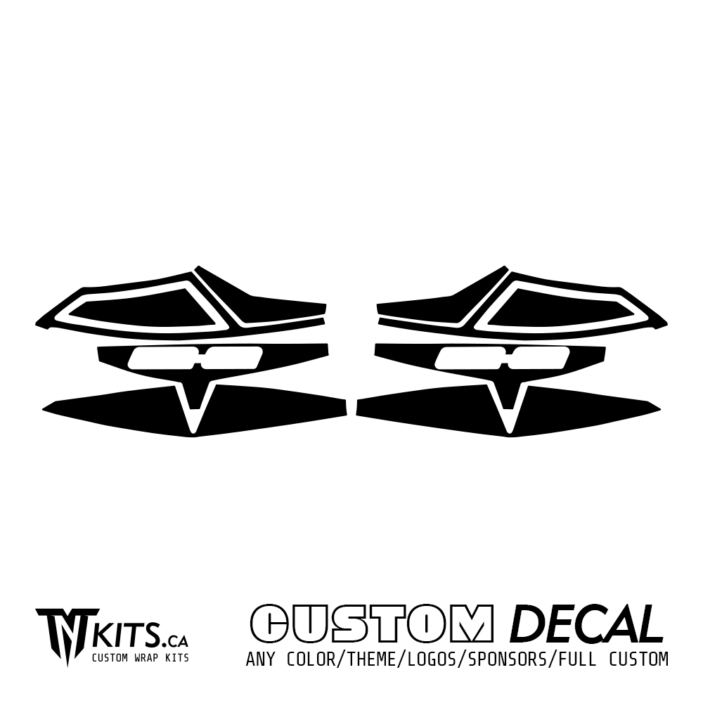 CAN-AM Renegade or Outlander Handguard Decals (x2)