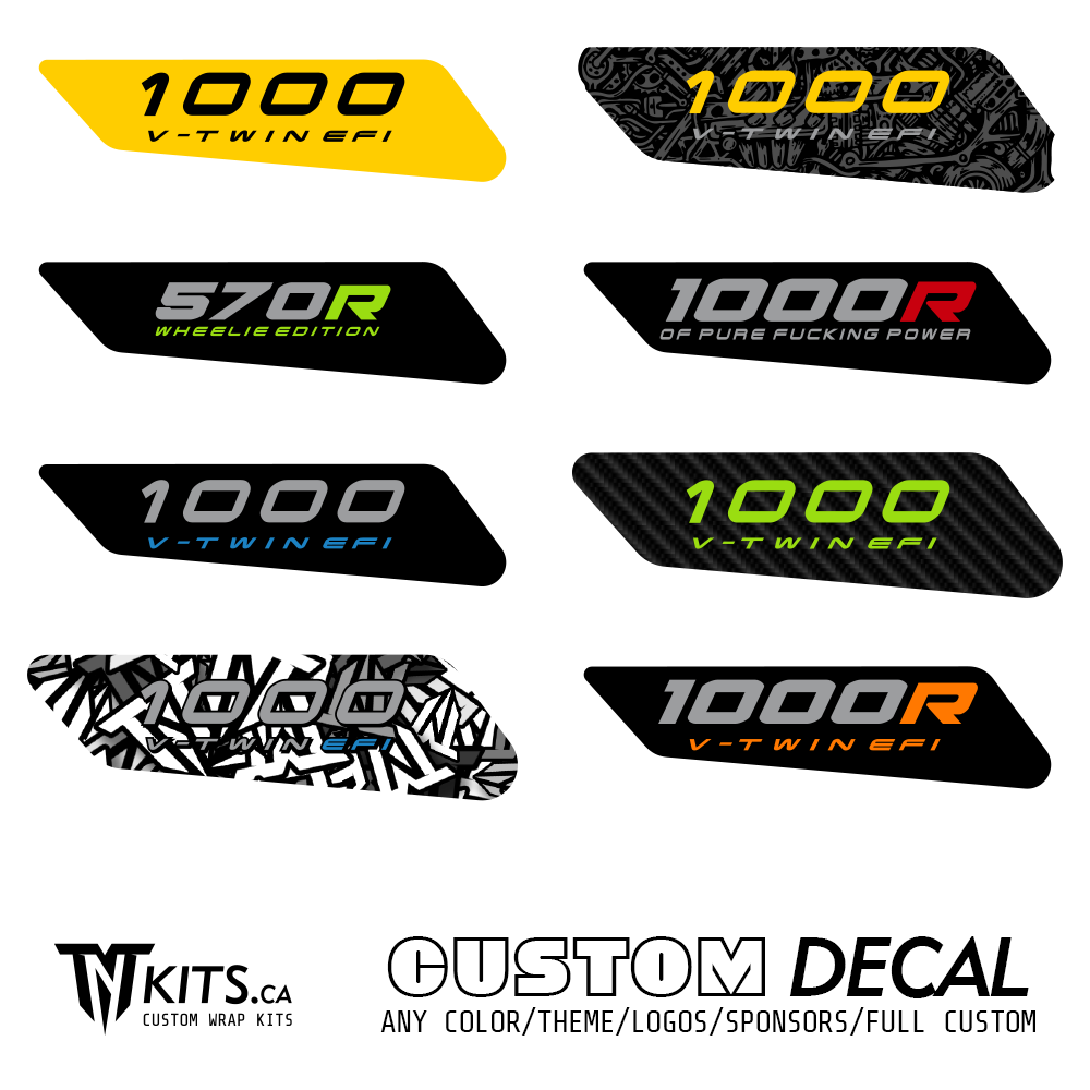 CAN-AM Renegade Small RH Engine Decal (x1)