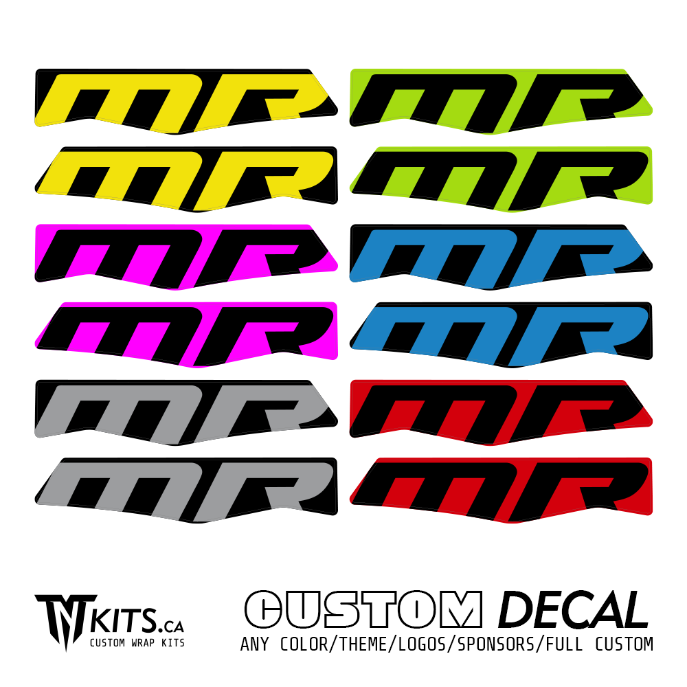 CAN-AM Renegade MR Snorkel Decals (x2)