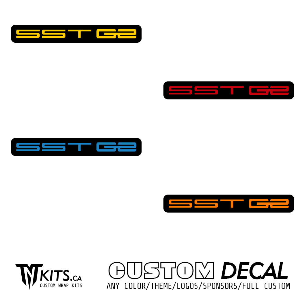 CAN-AM Outlander SST Decals (x2)