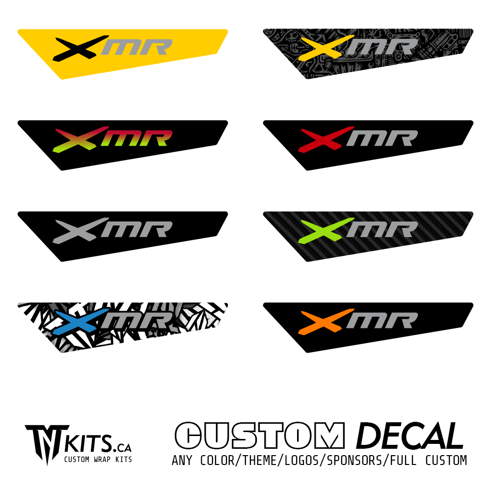 CAN-AM Outlander XMR Decals (x2)