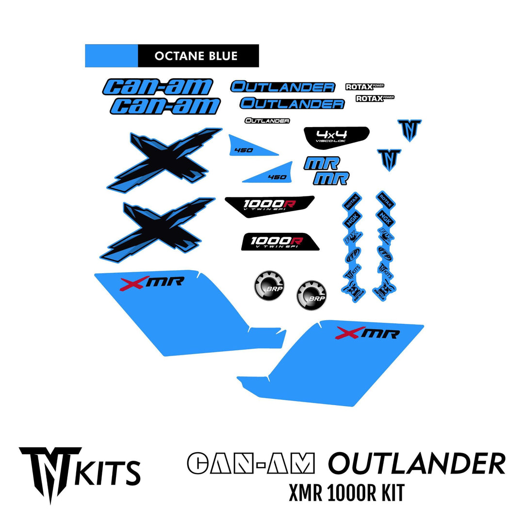 CAN-AM Outlander XMR 1000R Decal Kit