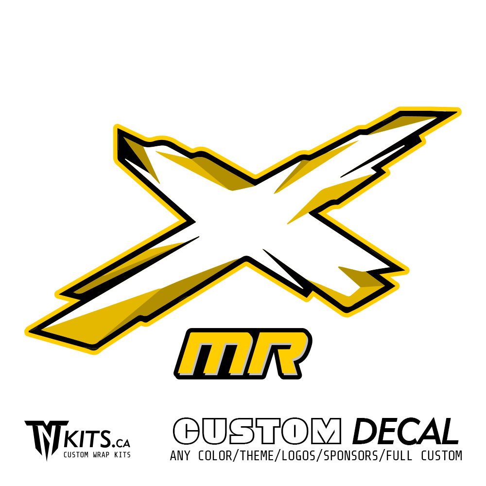 CAN-AM Outlander X & MR Decals (x2)