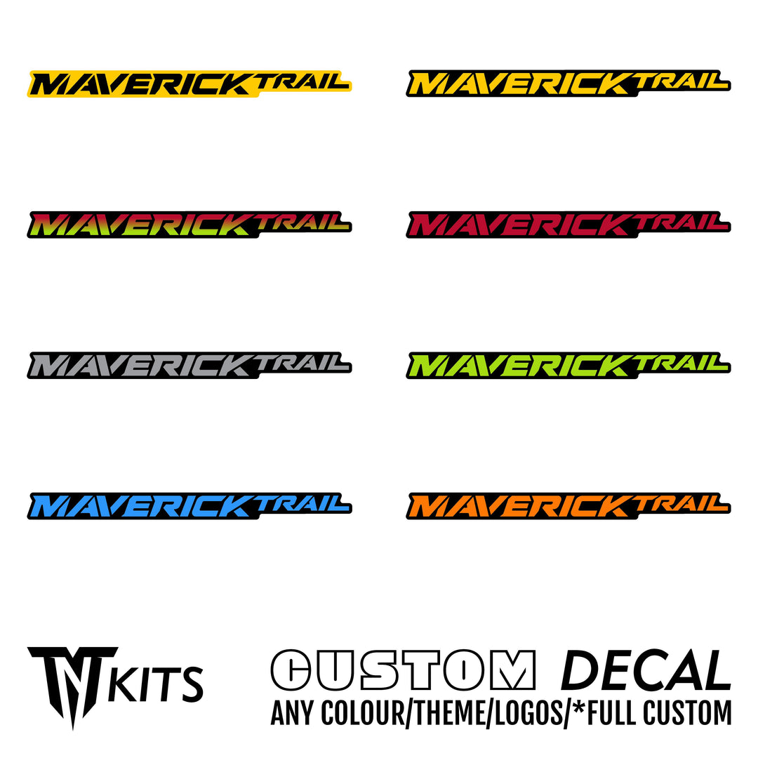 CAN-AM Maverick Trail SxS Decals (x2)