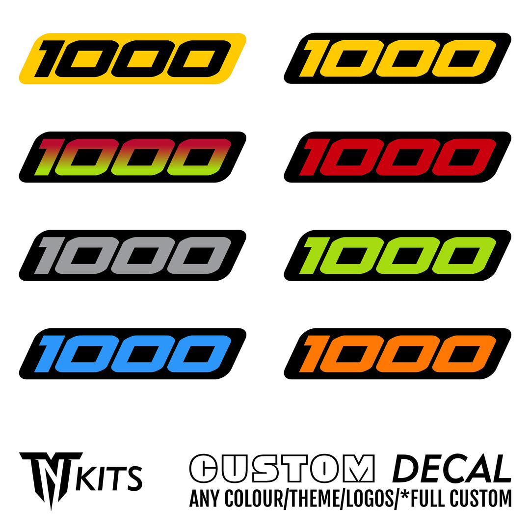 CAN-AM Maverick 1000 SxS Decals (x2)