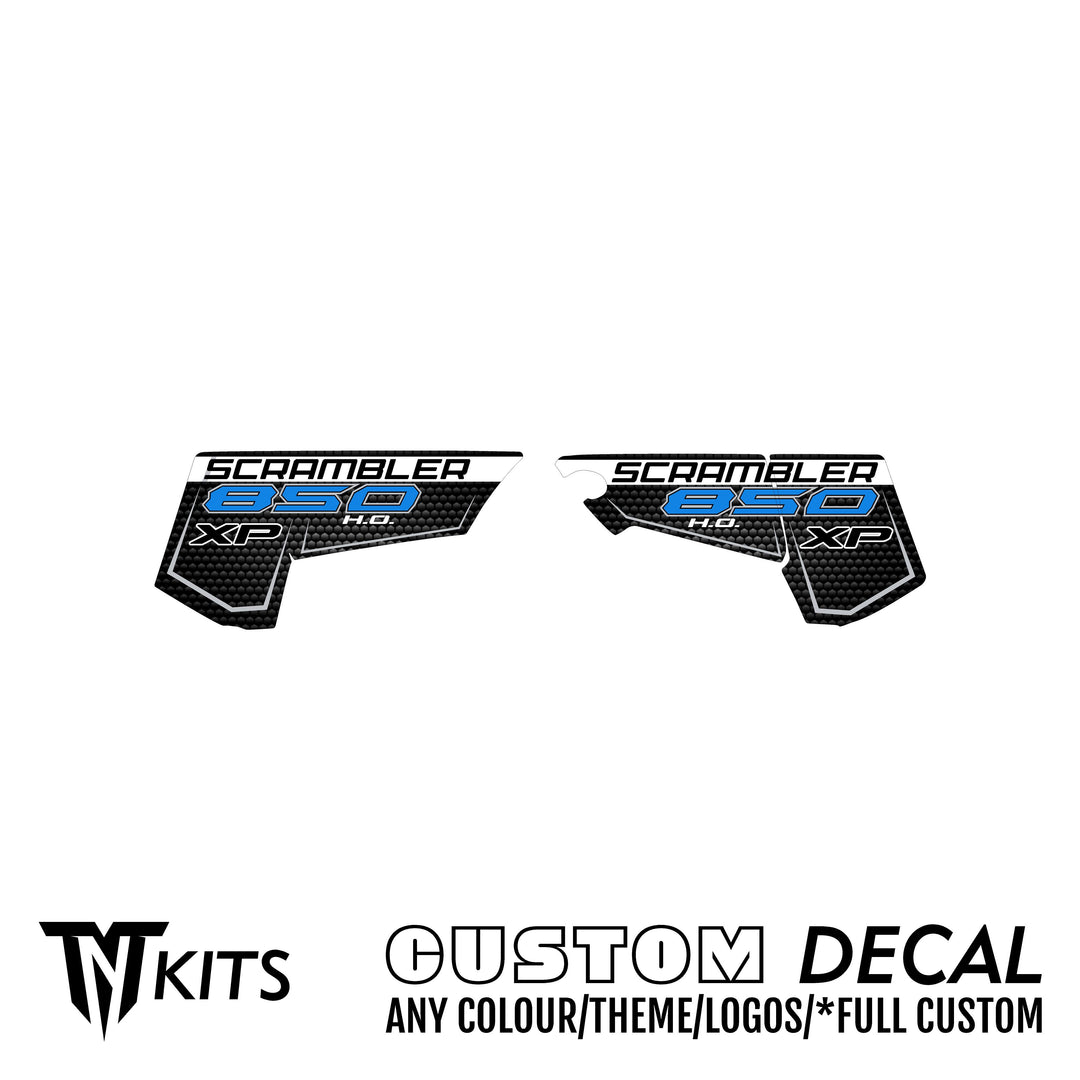 Polaris Scrambler Side Decal Kit (x1)