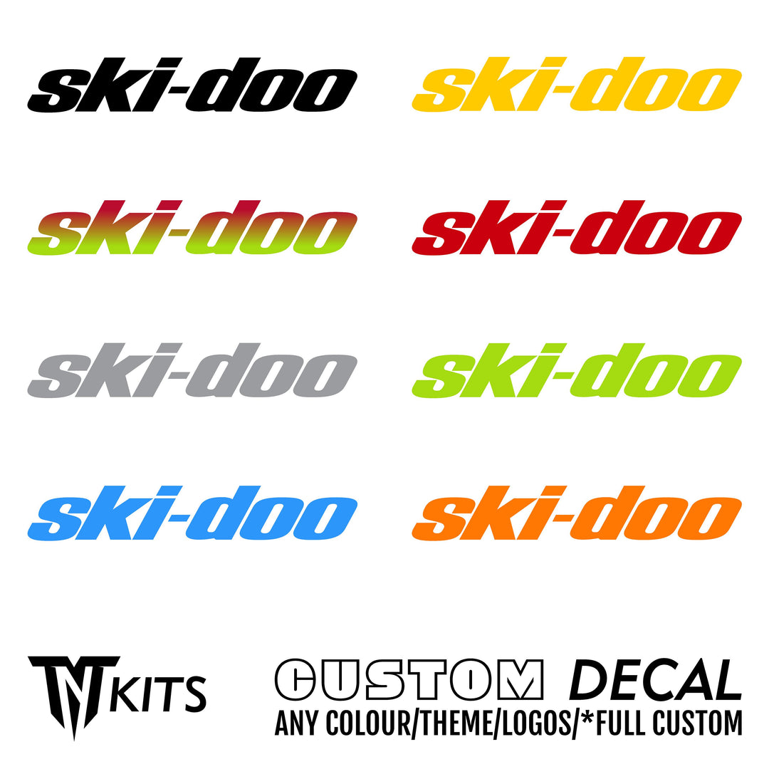 SKI-DOO Logo Decals (x2)