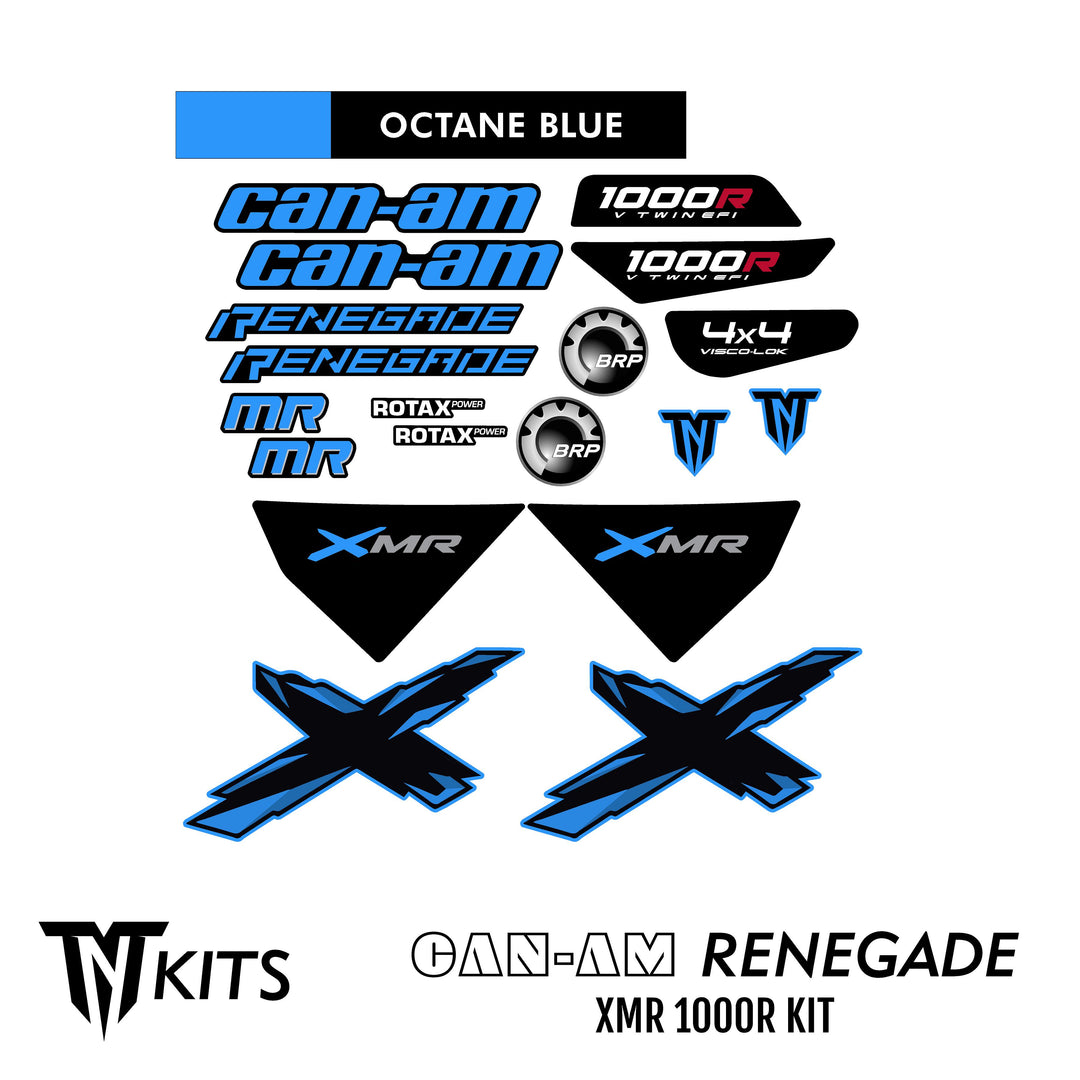 CAN-AM Renegade XMR 1000R Decal Kit
